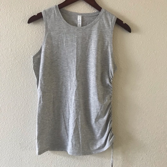 Lululemon Cinch It Tank Heathered Vapor - Picture 5 of 11